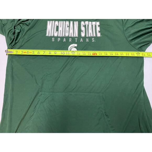 NEW Men's Colosseum Michigan State Spartans Green 3XL Pullover Hoodie - Picture 4 of 7
